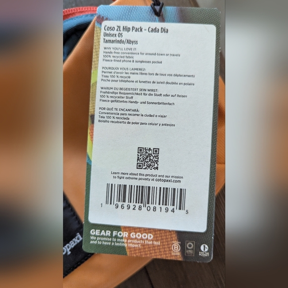 Cotopaxi Hip Bag 2L - Picture 2 of 2